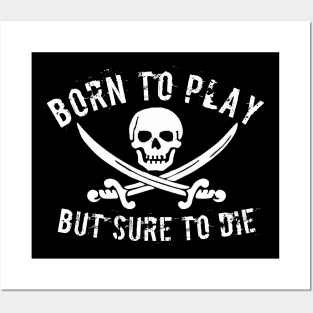 Pirate t-shirt designs Posters and Art